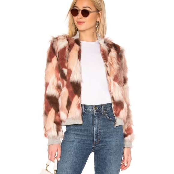 Antropologie Chaser Calico Faux Fur - Picture 2 of 9